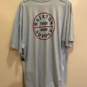 Brixton Sky Blue Short Sleeve Tee